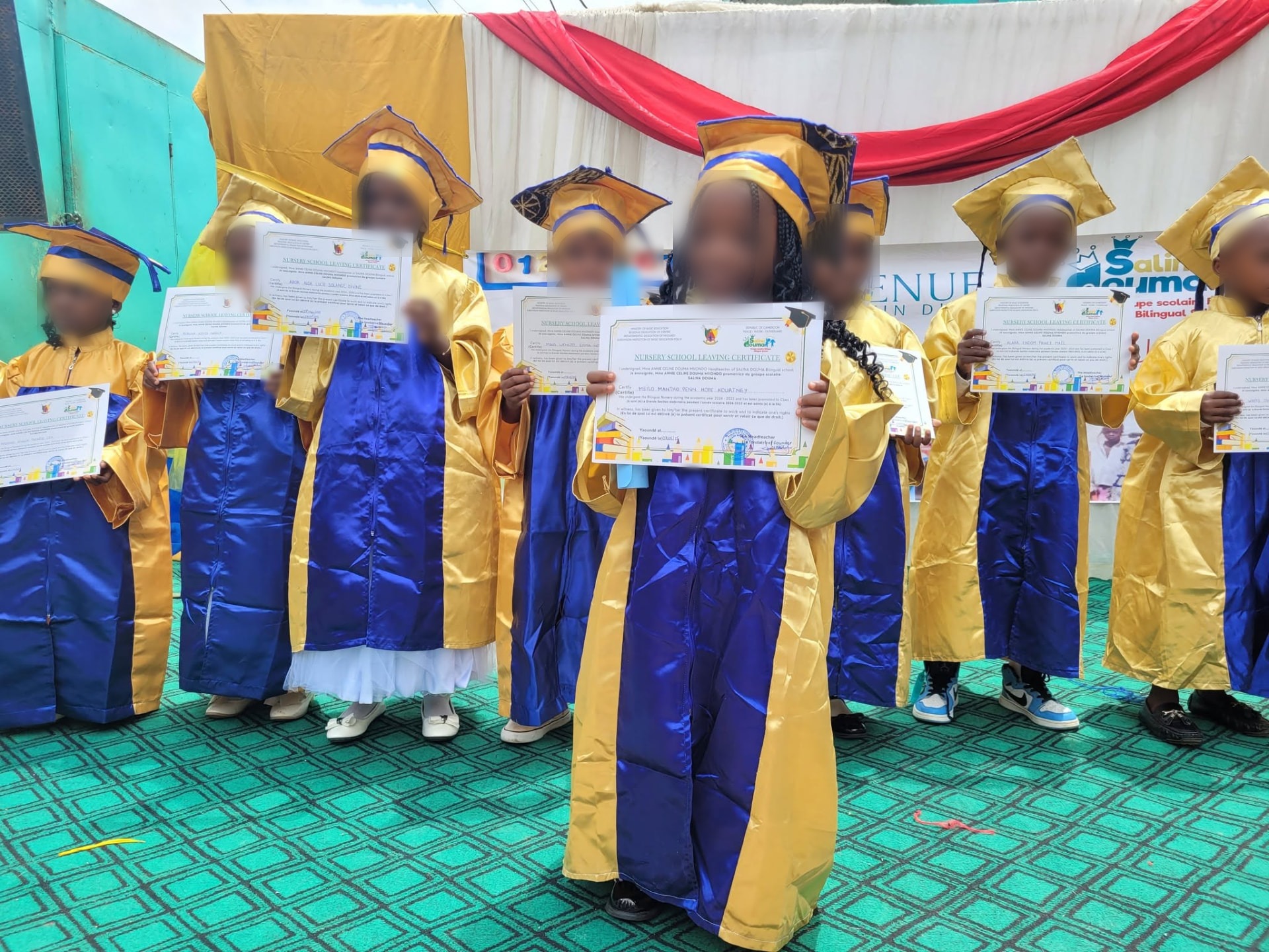 Cérémonie de remise des certificats de fin de maternelle